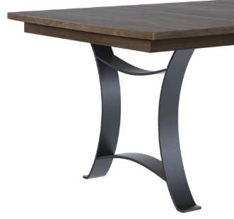 Country View Woodworking Customizable Aurora Dining Table-1