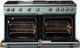 Viking® 5 Series 60" Novembery Sky Pro Style Gas (NG) Range with Brushed Brass Trim-1