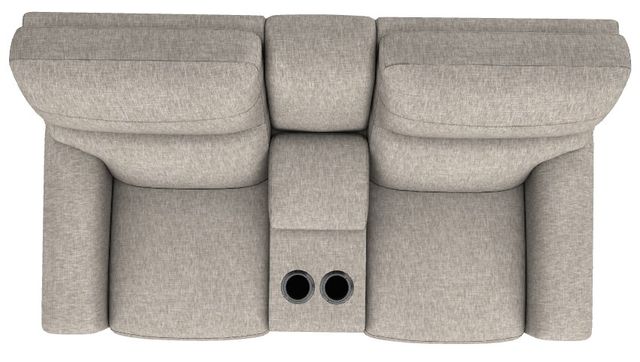 La-Z-Boy® Ava Whisper Power Reclining Loveseat with Console, Headrest, and Lumbar-4