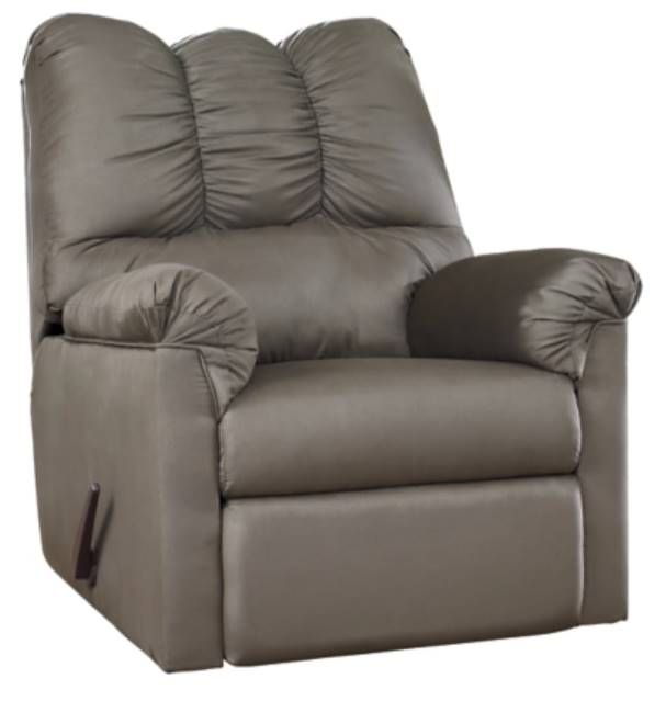Signature Design by Ashley® Darcy 3-Piece Cobblestone Living Room Seating Set with Rocker Recliner-3