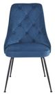Mazin Furniture Plumeria Blue Side Chair -1