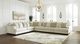 Signature Design by Ashley® Rawcliffe 5-Piece Parchment L-Shape Sectional-1