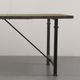 Olliix by Madison Park Grey Cirque Dining Table with Metal Legs-3
