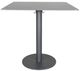 CabanaCoast® Customizable Origin Stone 42" Outdoor Square Pedestal Bar Table-1