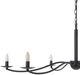 Renwil® Landen Matte Black Chandelier-3