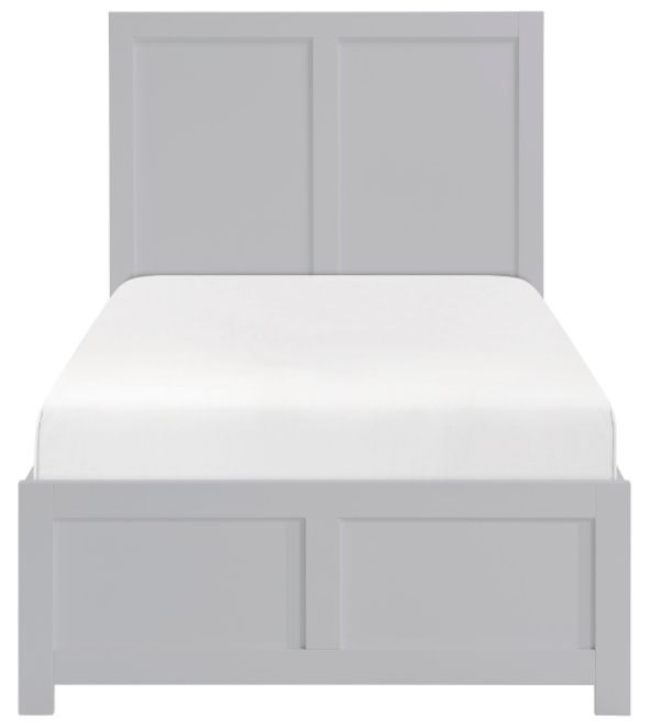 Homelegance® Orion Gray Twin Platform Bed-2