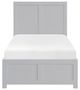 Homelegance® Orion Gray Twin Platform Bed-2