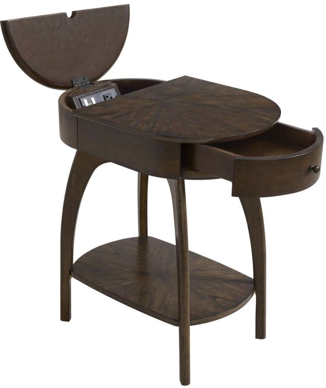 Martin Svensson Lax Espresso Chairside Table-3