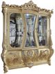 ACME Furniture Cabriole Gold Curio-0