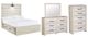 Signature Design by Ashley® Cambeck 4-Piece Whitewash Full Panel Storage Bed Set-0