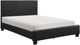 Homelegance® Lorenzi Black Full Platform Panel Bed-0