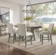 Jofran Inc. Telluride Beige/Driftwood Upholstered Counter Stool-1