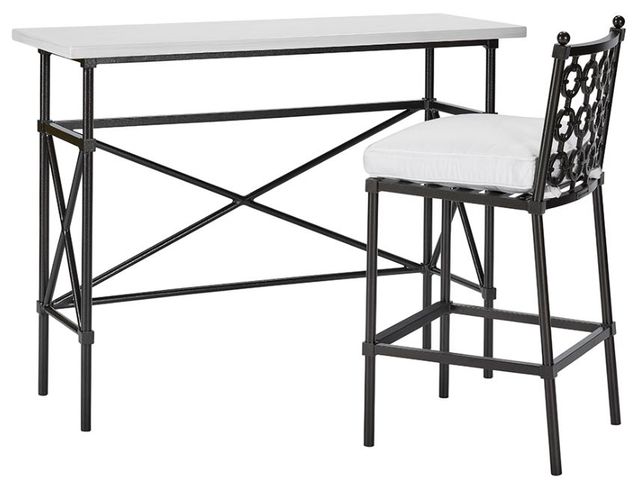 Lane Venture® Langham Off-White Counter Bar Console-2