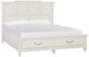 Magnussen Home® Willowbrook Egg Shell White California King Storage Panel Bed-0