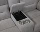 Coaster® Gilson 2-Piece Gray Upholstered Seating Set-4