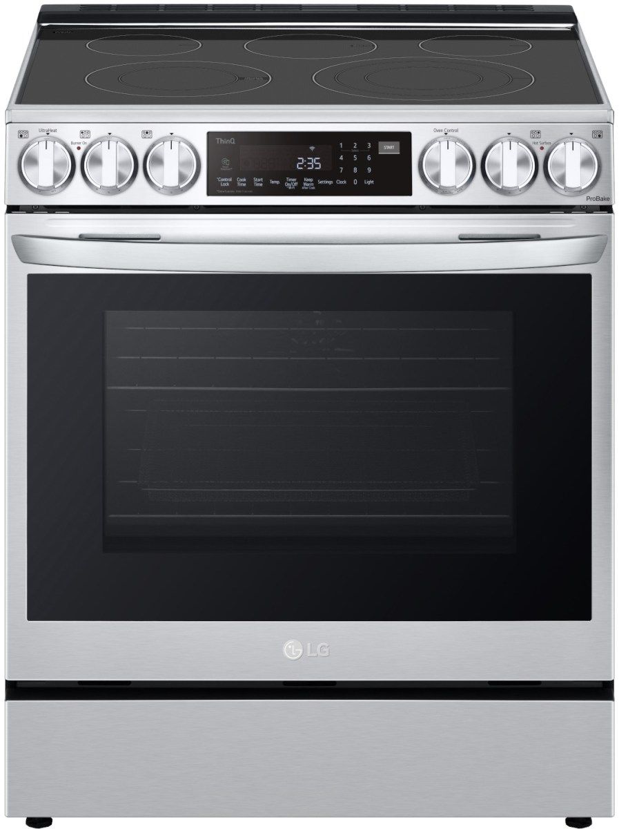 LG 30" PrintProof® Stainless Steel Slide In Electric Range