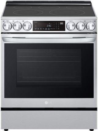 LG 30" PrintProof® Stainless Steel Slide-In Electric Range with ProBake Convection® InstaView® and Air Fry