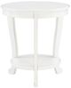 Powell® Marissa White Accent Side Table-2