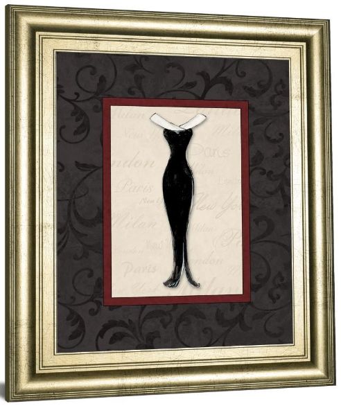 Classy Living Susan Osbourne Fashion Dress I Wall Art-3