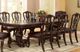 Furniture of America® Bellagio 7-Piece Brown Cherry Dining Set with Wood Chairs-0