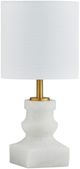 Forty West Leah White Mini Table Lamp-0