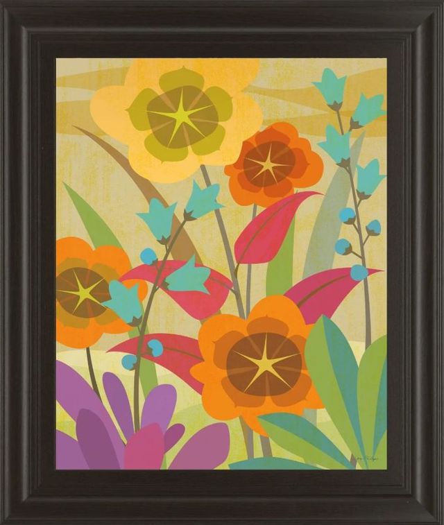 Classy Art Flowerbed by Cary Phillips Wall Art-0