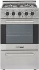 Unique® Appliances Prestige 20" Stainless Steel Freestanding Gas Range-0
