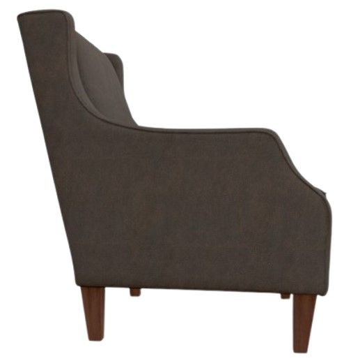 Best® Home Furnishings Customizable Keatling Leather Chair with Dark Walnut Legs-2
