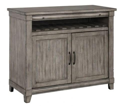 Bernards Hartford Gray Wine Storage Console-0