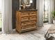 Horizon Home® Urban Rustic Brown Nightstand-1