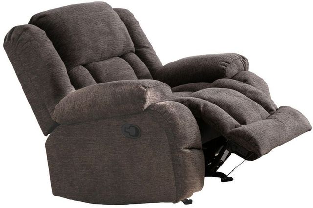 Mazin Furniture Presley Grey Upholstered Rocker Recliner-1