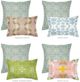 Laura Park Designs English Garden Dorset Garden Gray 22 x 22 Pillow-2