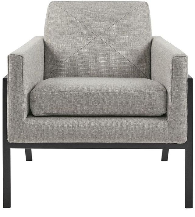 Olliix by Madison Park Grey Brayden Accent Chair-0