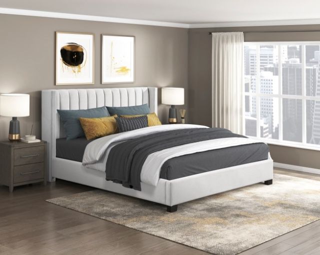 Homelegance® Emerson Beige Eastern King Panel Bed-1