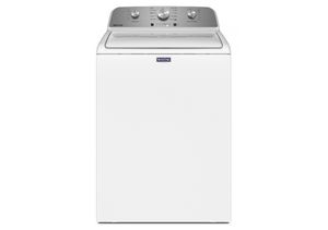 Maytag White 4.5' Top Load Washer with Deep Fill Option and Power Agitator