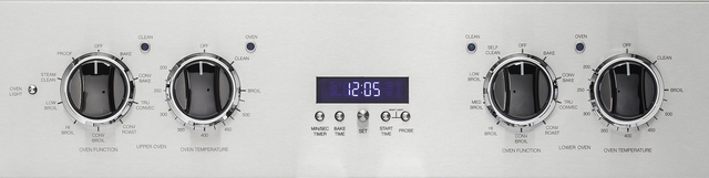 Viking® Professional 7 Series 30" White Electric Built In Single French Door Oven-1