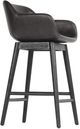 Four Hands Hannah Sonoma Black Swivel Counter Stool-4