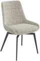 Modus Furniture CEO Beige Upholstered Swivel Dining Side Chair-0