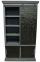 American Heartland Manufacturing Rustic Two-Tone Mosaic Winsome Pantry-1
