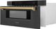 ZLINE Autograph Edition 1.2 Cu. Ft. Black Stainless Steel Microwave Drawer -3