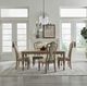 Liberty Furniture Magnolia Manor 5-Piece Ivory/Weathered Bisque Rectangular Table Set-1