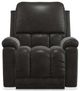 La-Z-Boy® Greyson Dark Chocolate Leather Power Wall Recliner-1