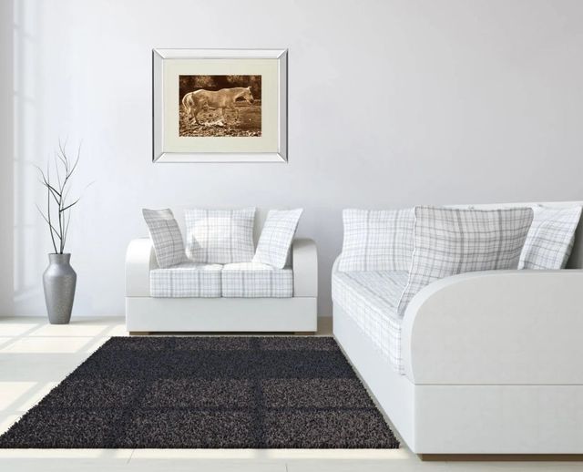 Classy Art The Crossing by Wendy Caro Mirror Framed Wall Art-2