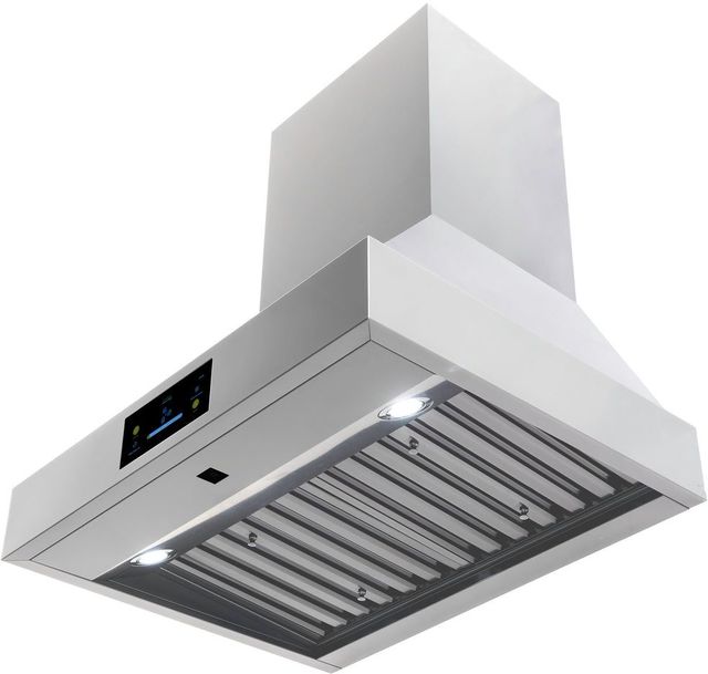 Induction Hardware 36" Stainless Steel Wall Mounted Range Hood-2
