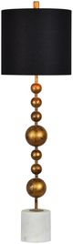 Forty West Meredith Gold/White Table Lamp-0