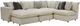 Craftmaster® Customizable CM Modern 7127 Modular Sectional-0