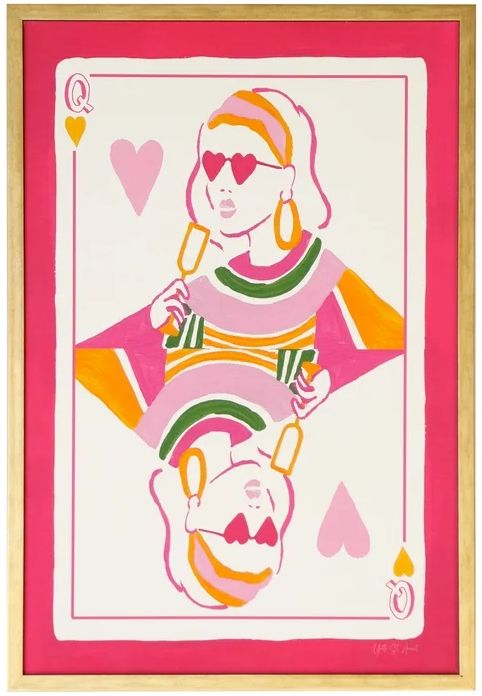 Stylecraft Tamara Day Queen of Hearts Wall Art-0
