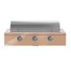 Caliber™ Rockwell Social 48" 3-Burner Champagne Built-In Liquid Propane Grill with Stainless Steel Hardware-1