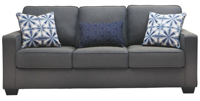 Benchcraft® Kiessel Nuvella® Steel Sofa-1