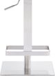 Armen Living Kaylee Grey Swivel Bar Stool-4